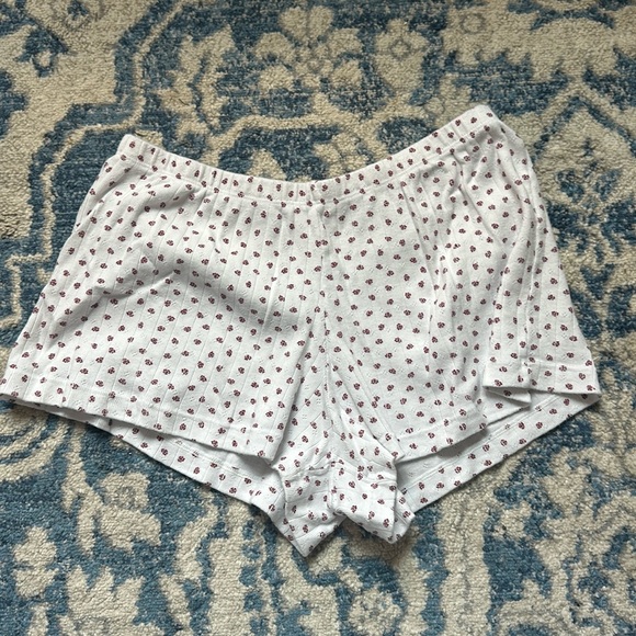 Pants - Brandy Millville Red floral Shorts